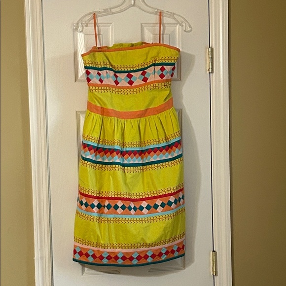 anthropologie Dresses & Skirts - Leifsdottir For Anthropologie Strapless Cotton Sundress-size 12